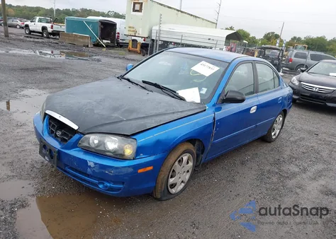 2005 Hyundai Elantra Gls/Gt z USA, uszkodzony, nr VIN KMHDN46D95U081919